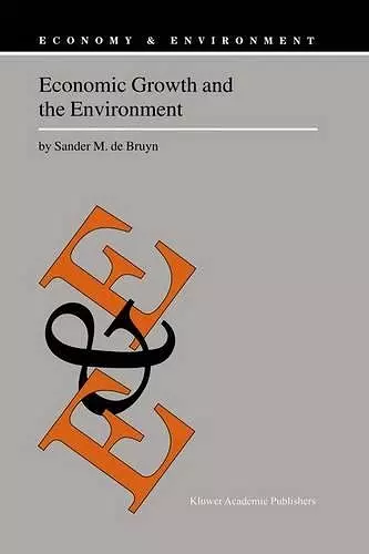 Economic Growth and the Environment cover