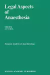 Legal Aspects of Anaesthesia cover