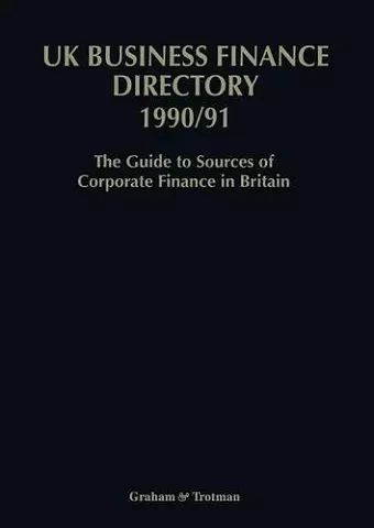 UK Business Finance Directory 1990/91 cover