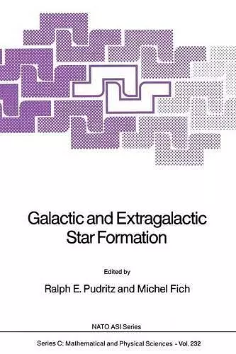 Galactic and Extragalactic Star Formation cover