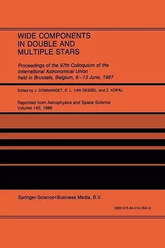 Wide Components in Double and Multiple Stars cover