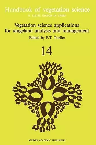 Vegetation science applications for rangeland analysis and management cover