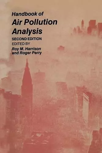 Handbook of Air Pollution Analysis cover