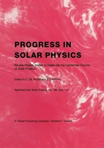 Progress in Solar Physics cover