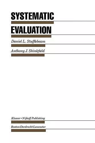 Systematic Evaluation cover