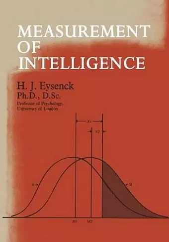 The Measurement of Intelligence cover