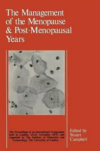 The Management of the Menopause & Post-Menopausal Years cover