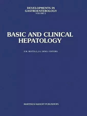 Basic and Clinical Hepatology cover