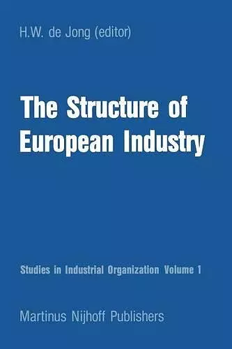 The Structure of European Industry cover