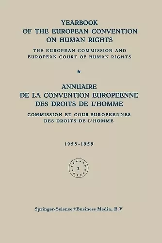Yearbook of the European Convention on Human Rights / Annuaire de la Convention Europeenne des Droits de L'Homme cover