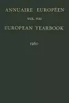 Annuaire Européen / European Yearbook cover