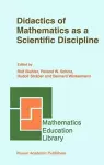 Didactics of Mathematics as a Scientific Discipline cover