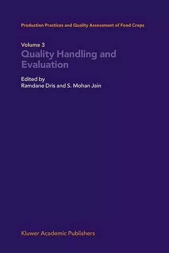 Quality Handling and Evaluation cover