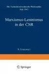 Marxismus-Leninismus in der ČSR cover
