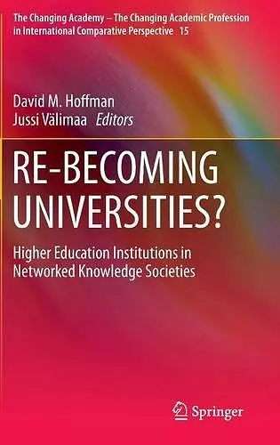 RE-BECOMING UNIVERSITIES? cover