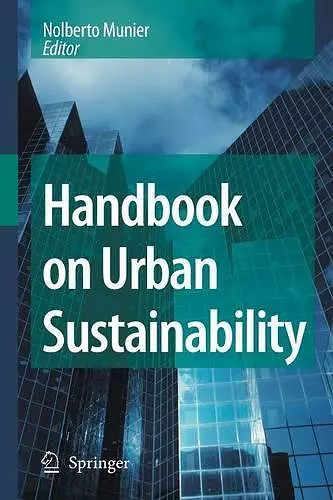 Handbook on Urban Sustainability cover