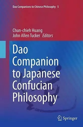 Dao Companion to Japanese Confucian Philosophy cover
