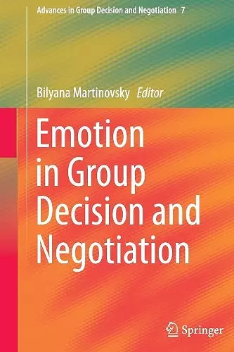 Emotion in Group Decision and Negotiation cover