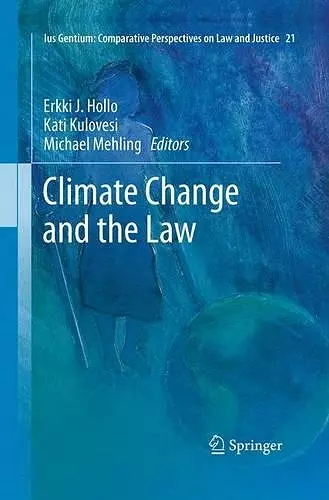 Climate Change and the Law cover