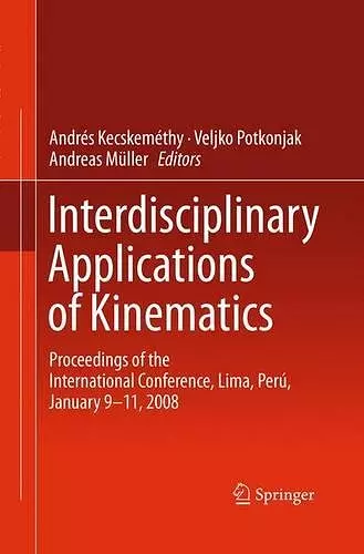 Interdisciplinary Applications of Kinematics cover