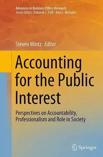 Accounting for the Public Interest cover