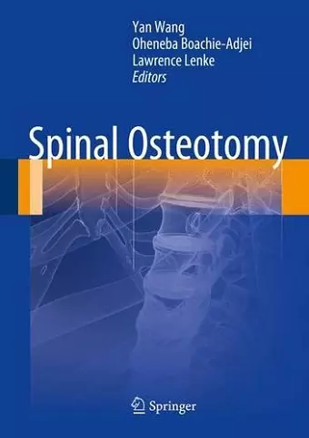 Spinal Osteotomy cover