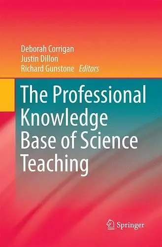 The Professional Knowledge Base of Science Teaching cover
