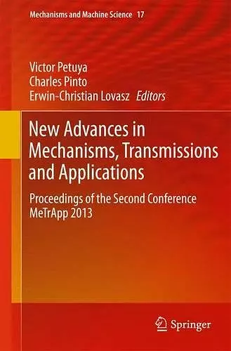 New Advances in Mechanisms, Transmissions and Applications cover