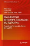 New Advances in Mechanisms, Transmissions and Applications cover