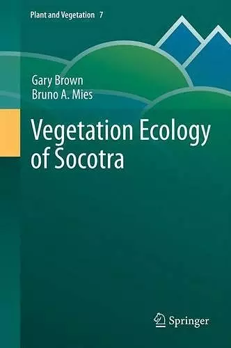 Vegetation Ecology of Socotra cover