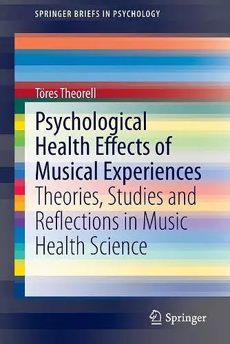 Psychological Health Effects of Musical Experiences cover