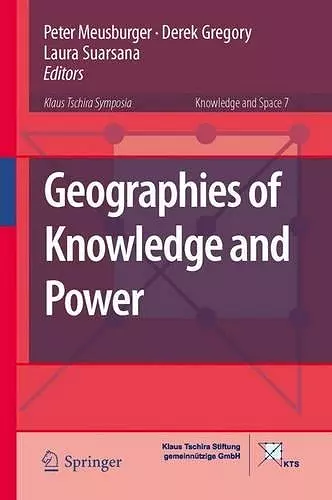 Geographies of Knowledge and Power cover