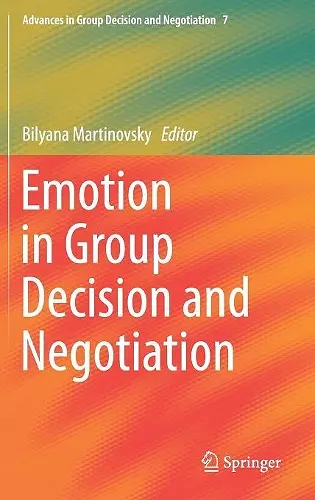 Emotion in Group Decision and Negotiation cover