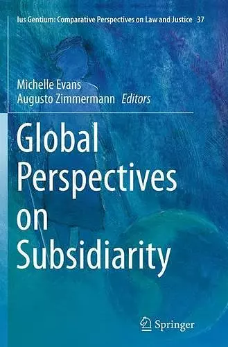 Global Perspectives on Subsidiarity cover