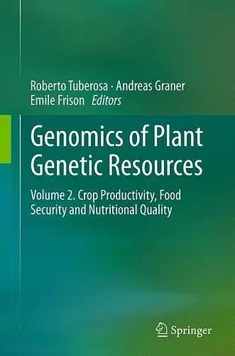 Genomics of Plant Genetic Resources cover