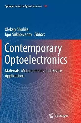 Contemporary Optoelectronics cover