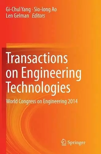 Transactions on Engineering Technologies cover