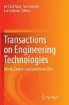 Transactions on Engineering Technologies cover