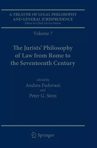 A Treatise of Legal Philosophy and General Jurisprudence cover