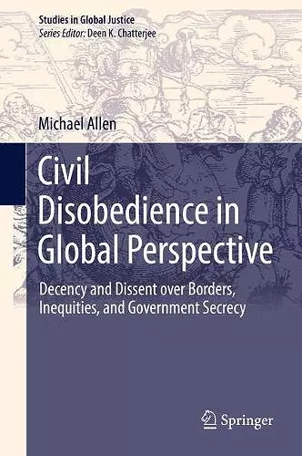 Civil Disobedience in Global Perspective cover