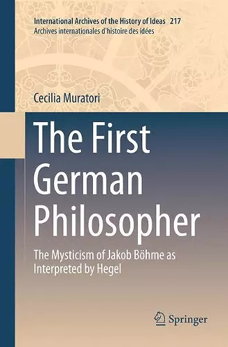 The First German Philosopher cover