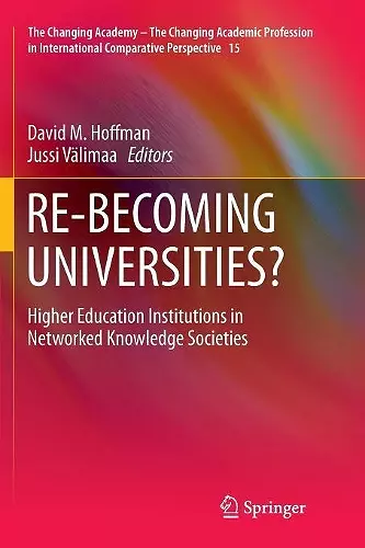 RE-BECOMING UNIVERSITIES? cover