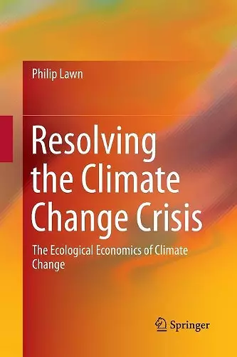 Resolving the Climate Change Crisis cover