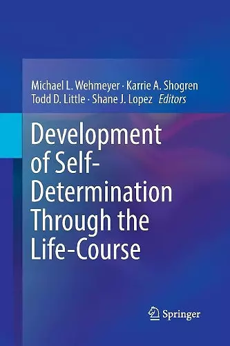 Development of Self-Determination Through the Life-Course cover