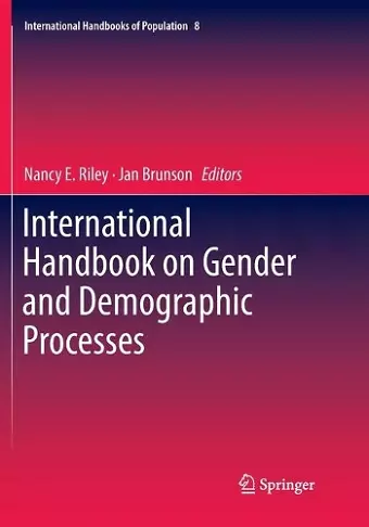 International Handbook on Gender and Demographic Processes cover