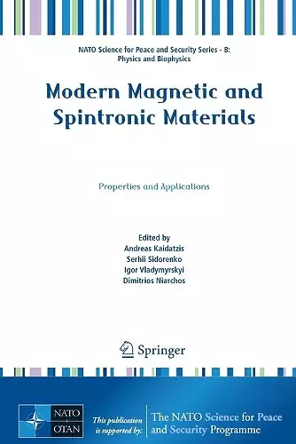 Modern Magnetic and Spintronic Materials cover