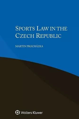 Sports Law in the Czech Republic cover