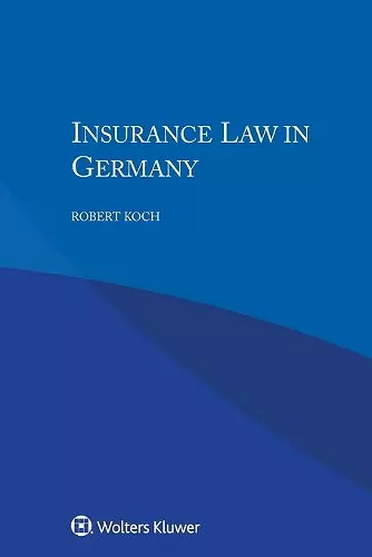 Insurance Law in Germany cover