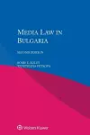 Media Law in Bulgaria cover