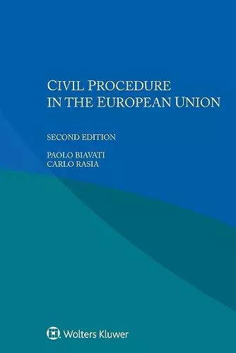 Civil Procedure in the European Union cover